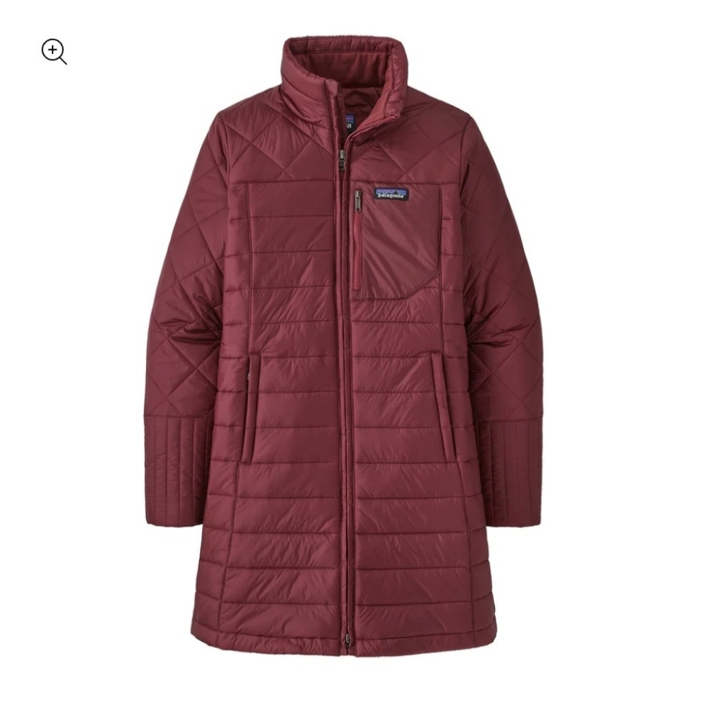 Patagonia Radalie Parka Puffer Jacket Sequoia Red Womens Size XS